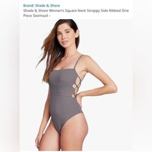Shade and Shore XS ladies one piece bathing suit